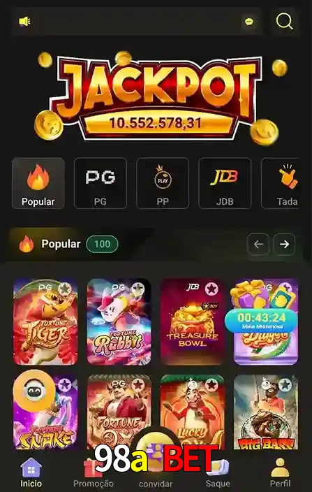 Promoções Especiais no 98a bet App